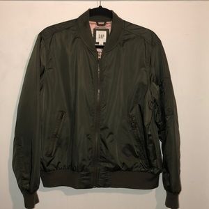 Gap Classic Olive Bomber Jacket